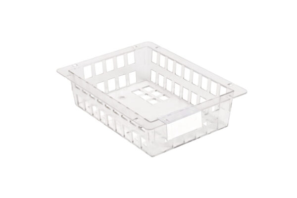 100mm Clear Polycarbonate Basket (Half Size)