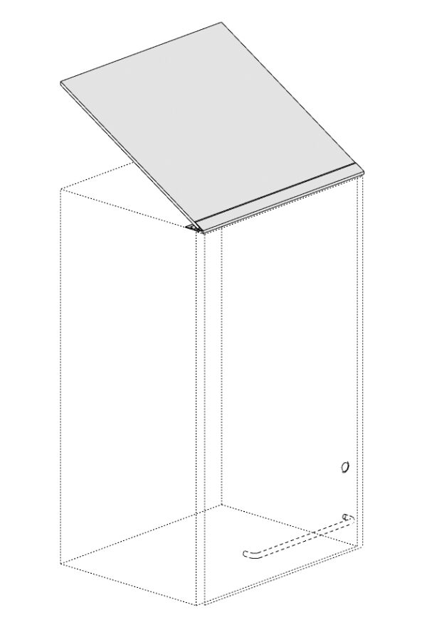 Sloping Top Panel & Support Trim
