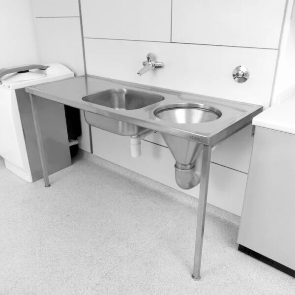 Disposal Unit with Sink and Drainer - Image 3