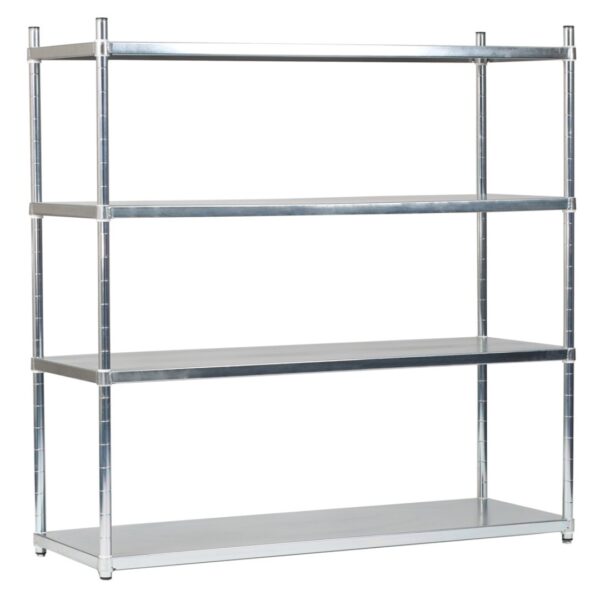 Stainless Steel Solid Shelving Units